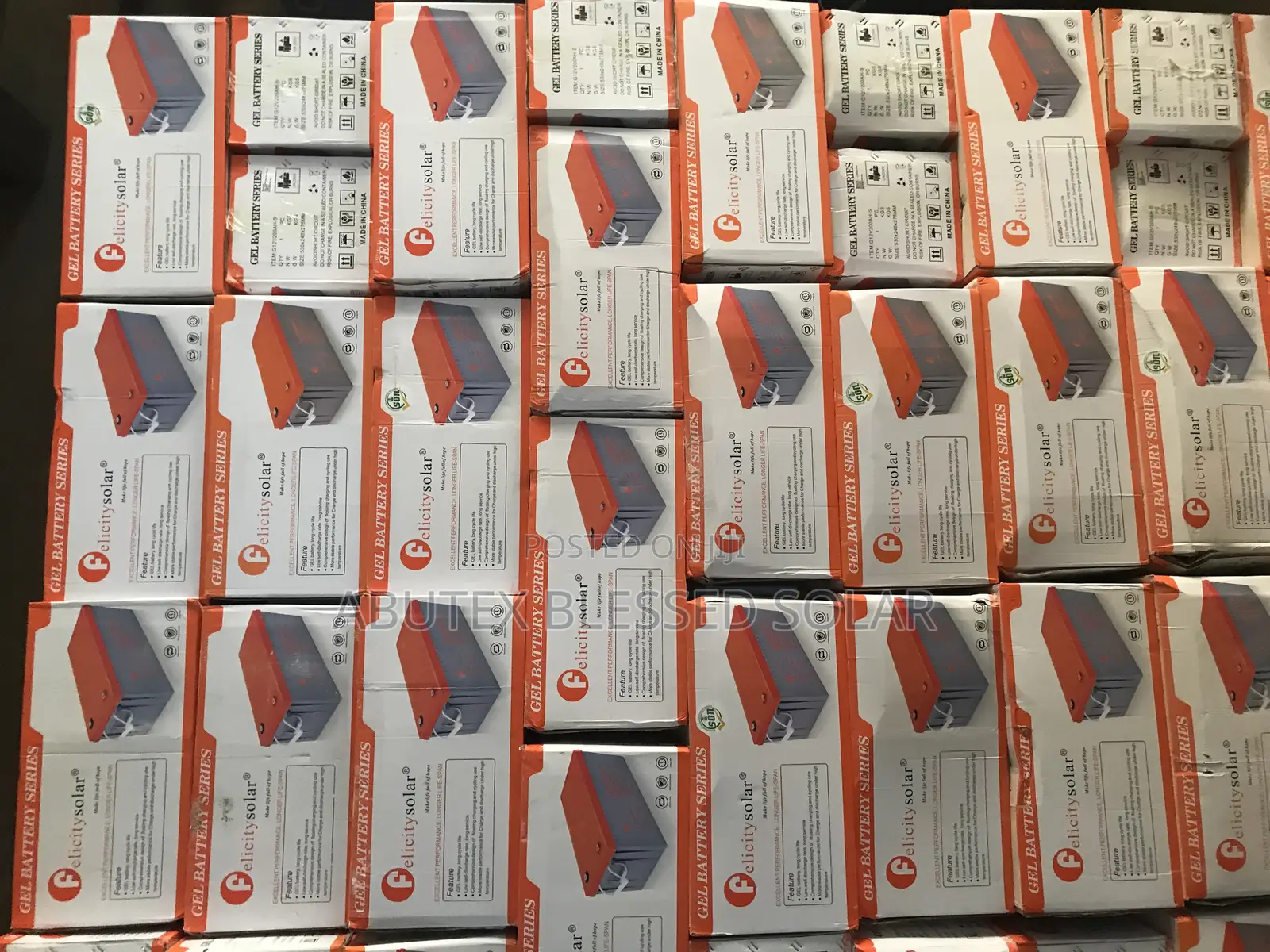 200ah 12v Felicity Battery Dey Cell