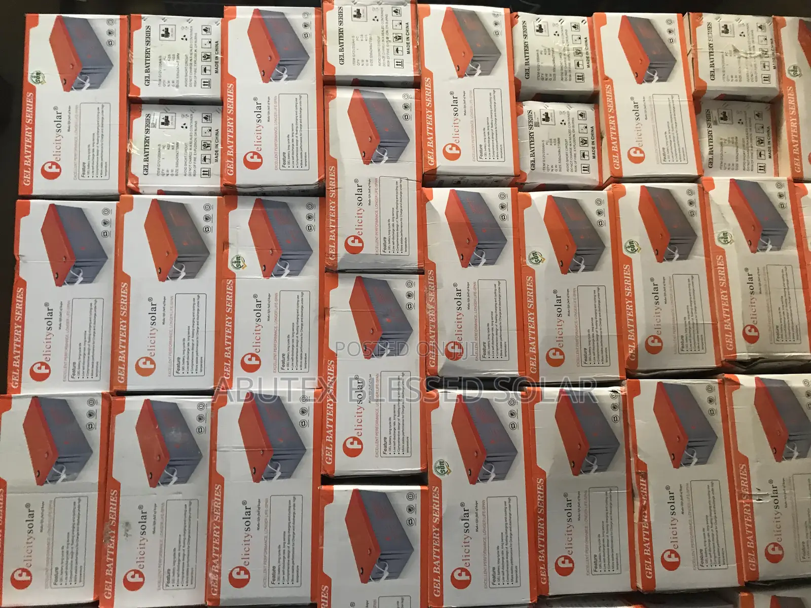 200ah 12v Felicity Battery Dey Cell