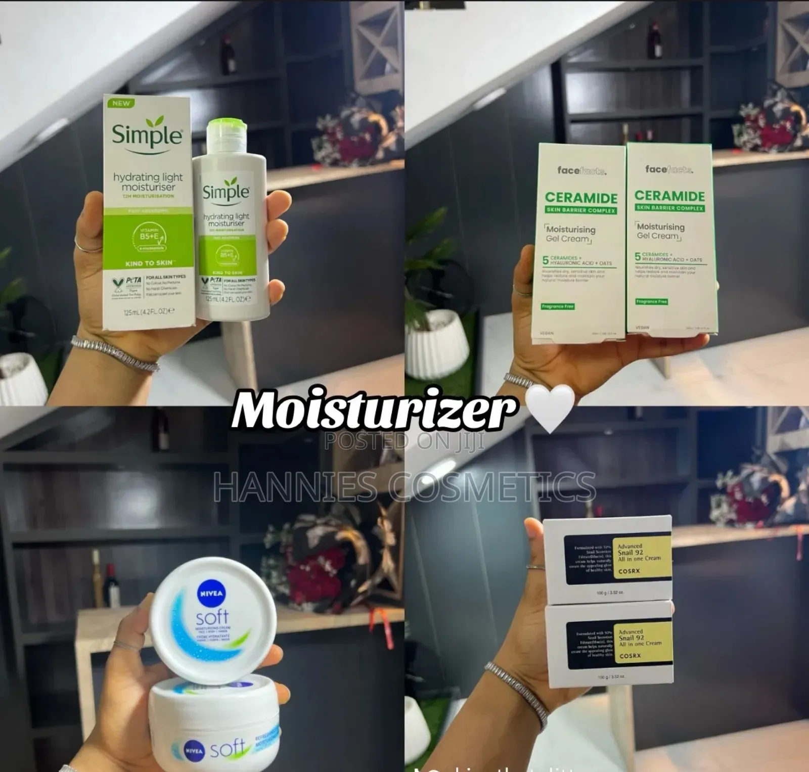 Facial Moisturizers - Cosmetic Store