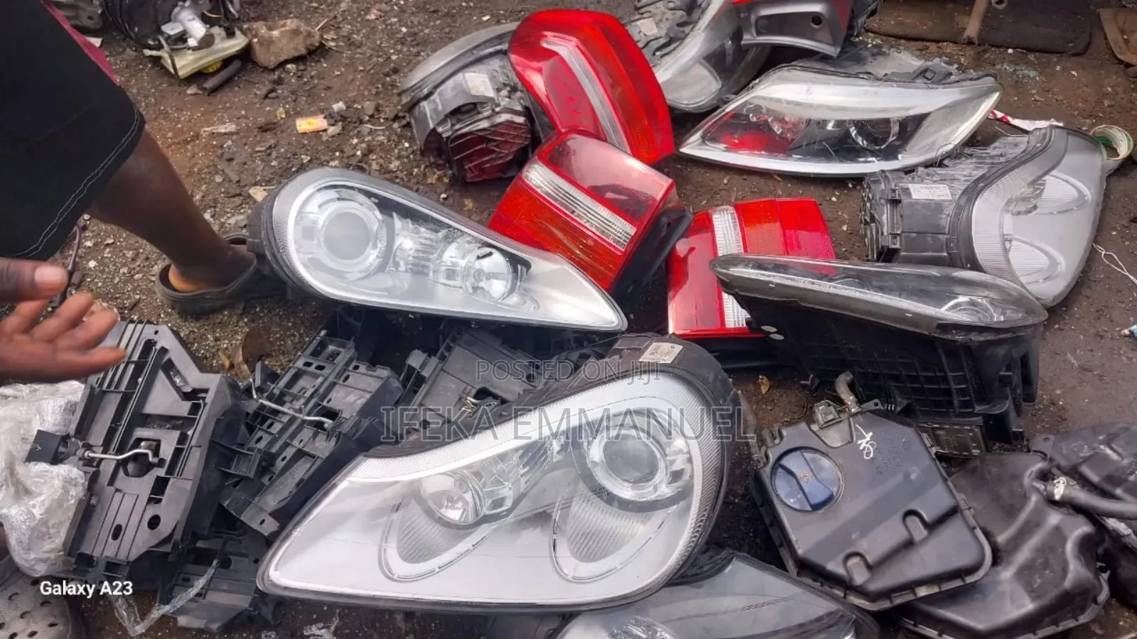 Head Lamp Porsche 2009