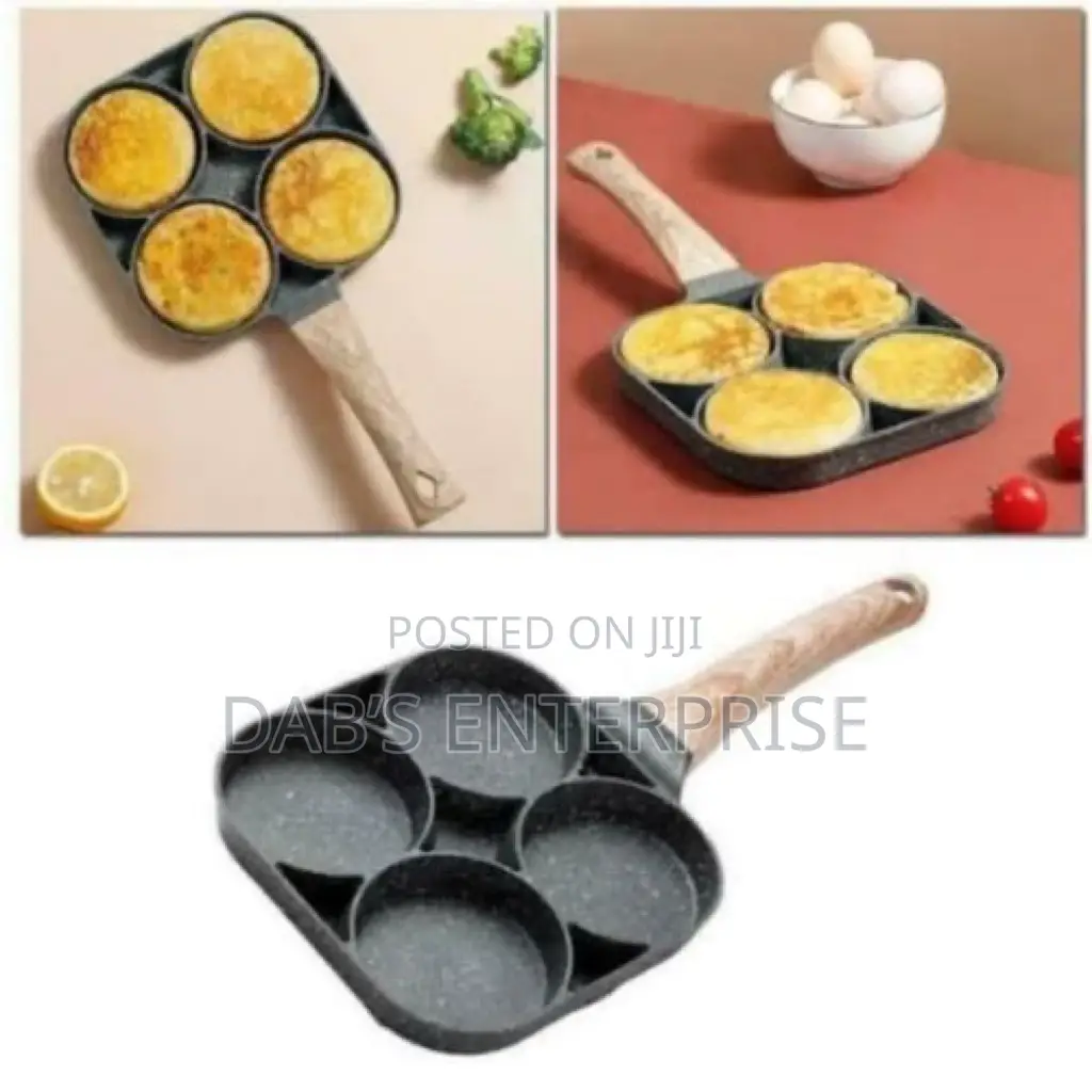 4 Holes Non Stick Frying Pan