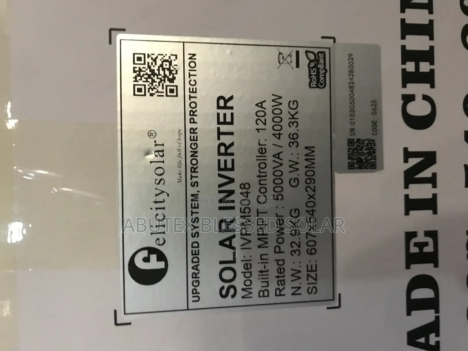 5kva 48v Ivpm Felicity Inverter Hybrid