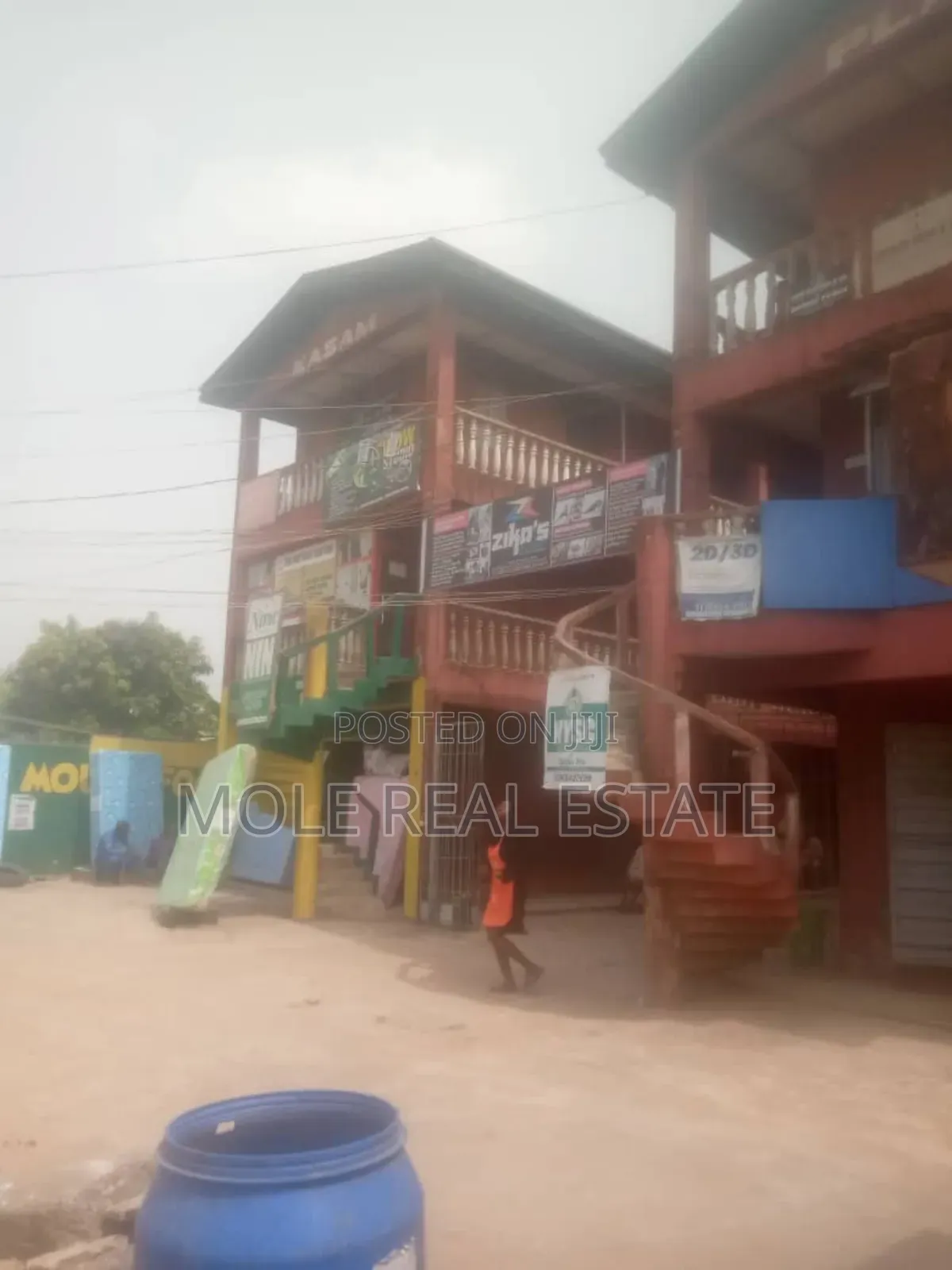 Karan Plaza 2 Storey Collage Bustop Ikotun