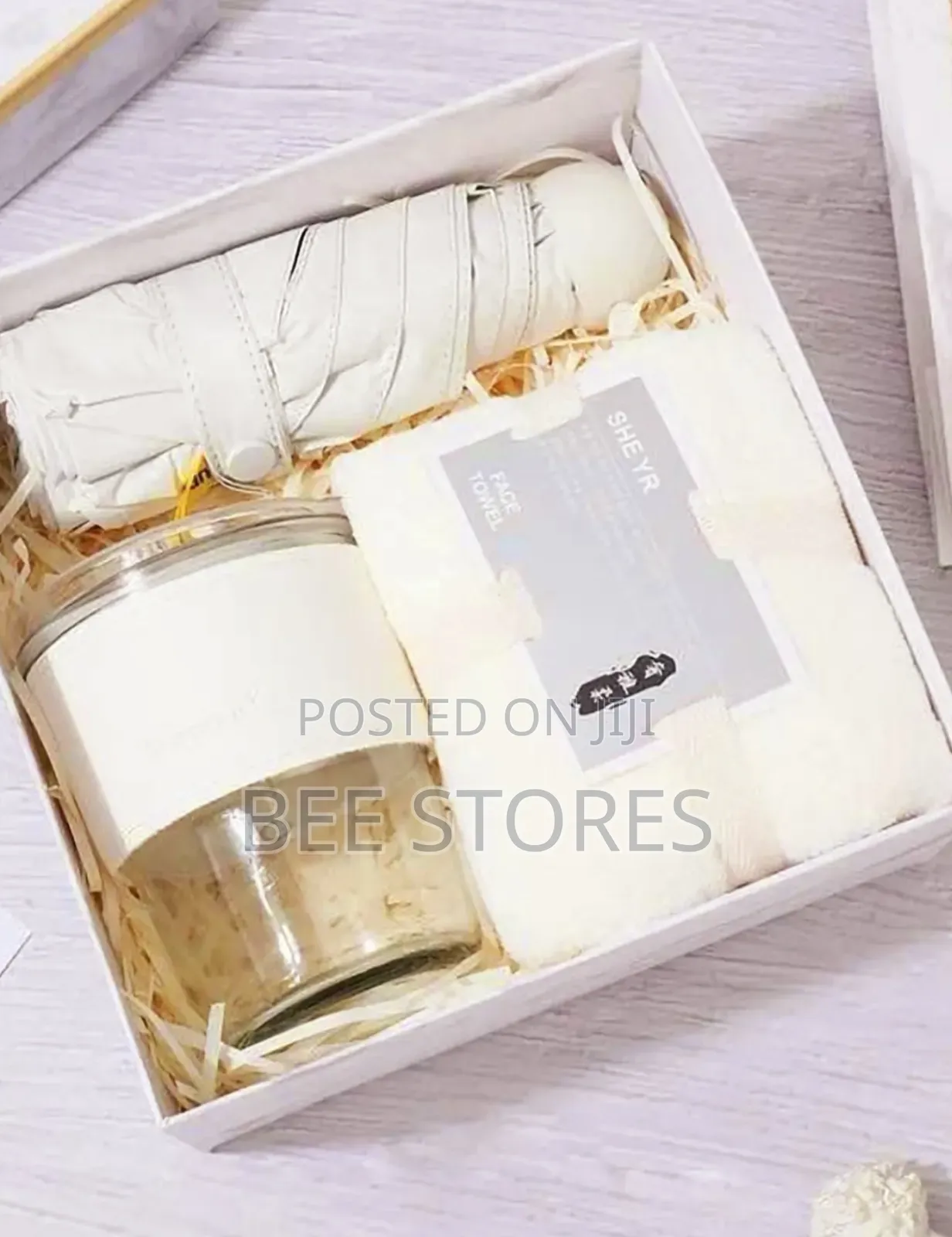 3 3in1 Gift Set With Umbrella, Gym Towel and Cup