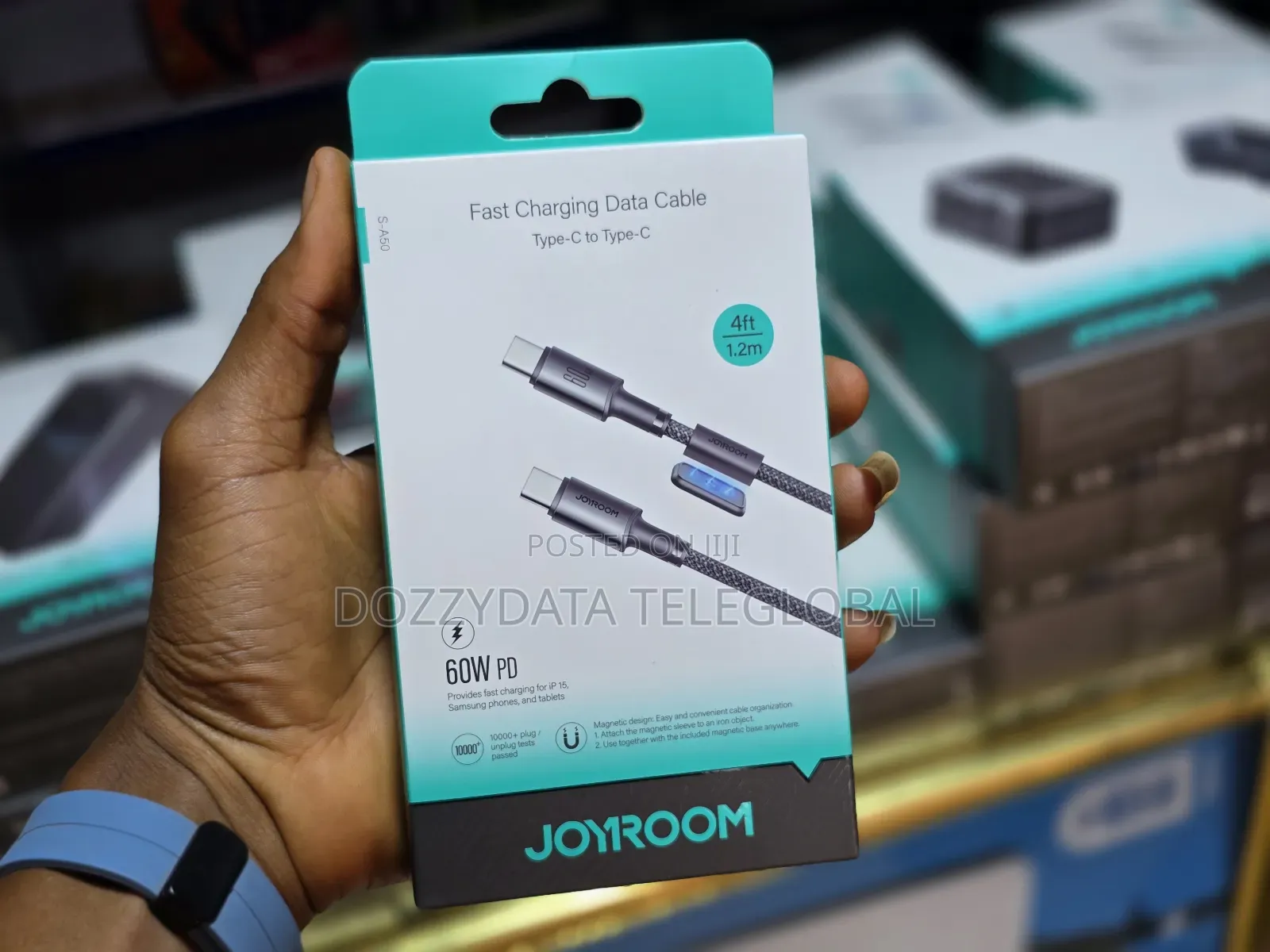 JOYROOM S-A50 60w Fast Charging Data Cable Type-C to Type-C