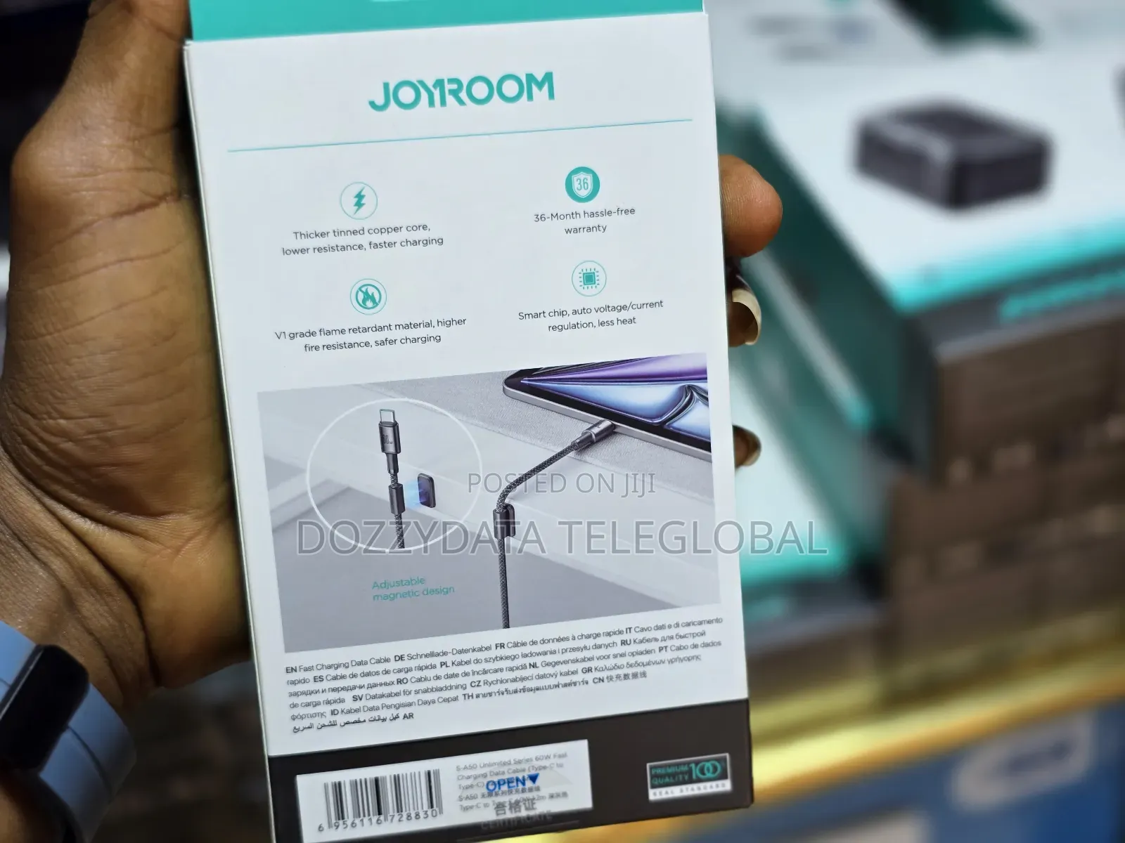 JOYROOM S-A50 60w Fast Charging Data Cable Type-C to Type-C