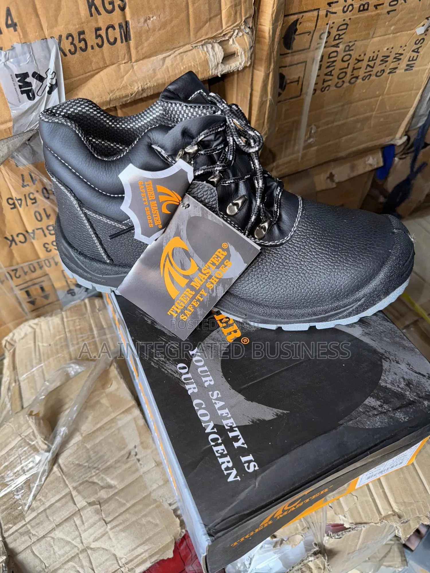 Original Safety Boots Tiger Master