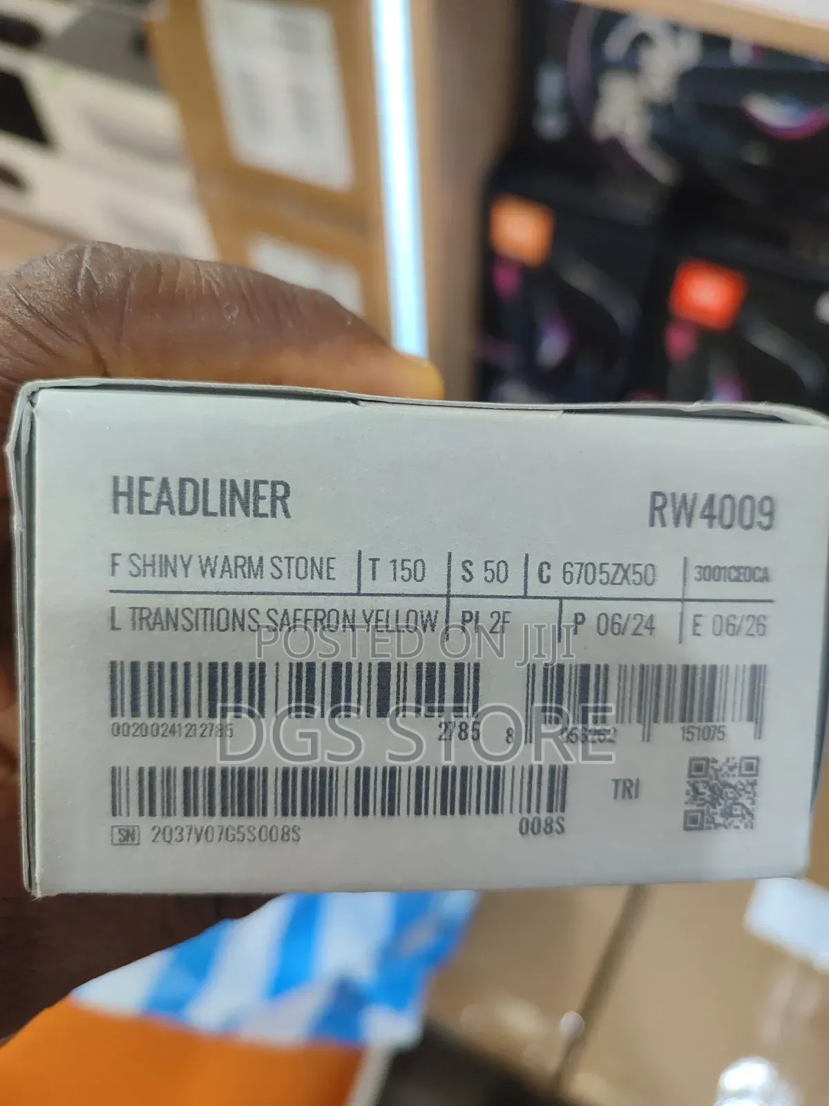 Ray Ban Meta Headliner Rw 4009 Shiny Warm Stone Transition