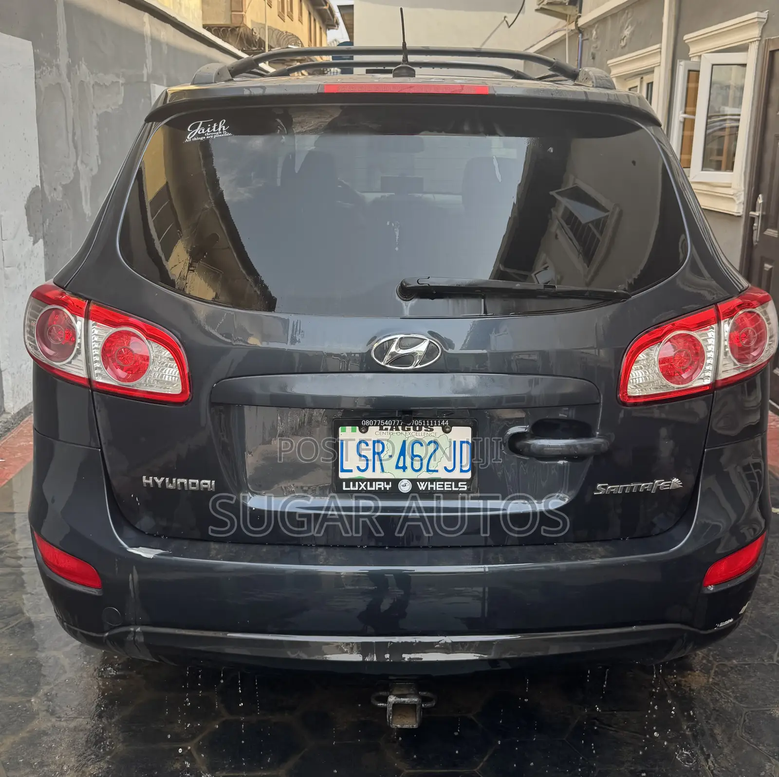 Hyundai Santa Fe SE 2010 Gray