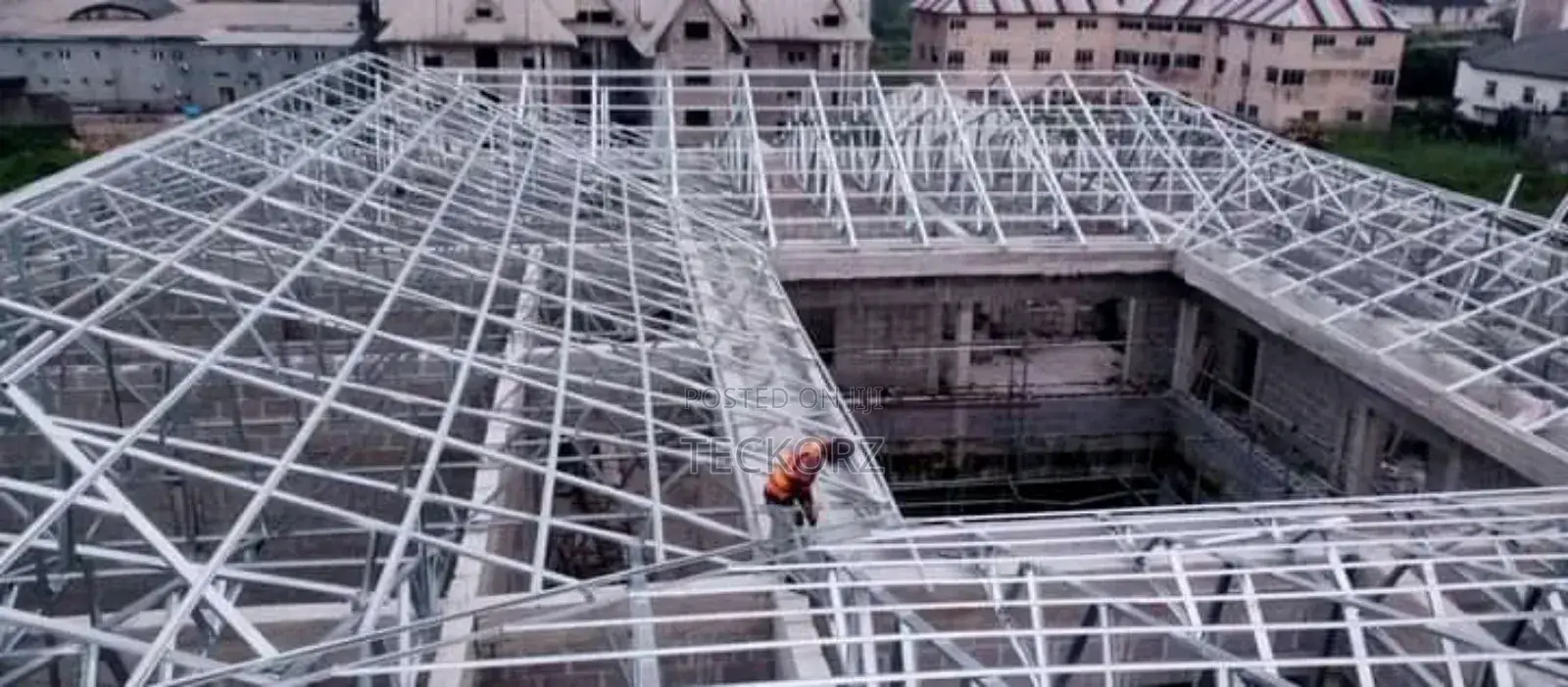 Lightweight Metal Truss Roofing