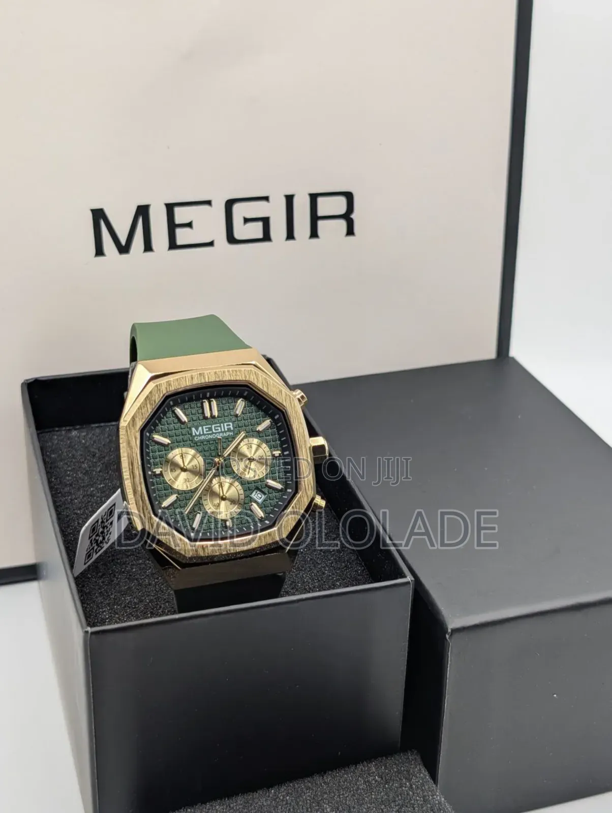 MEGIR 2215 Quality Rubber Strap Wristwatch