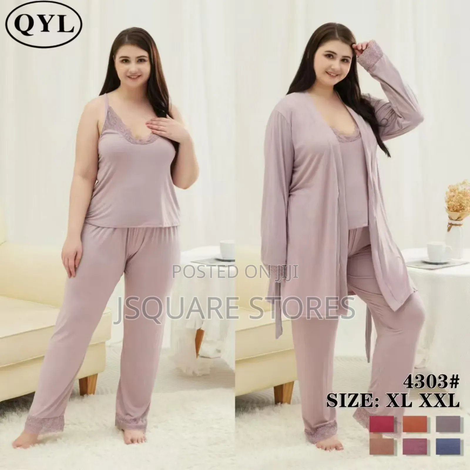 3 in 1 Female Night Wear