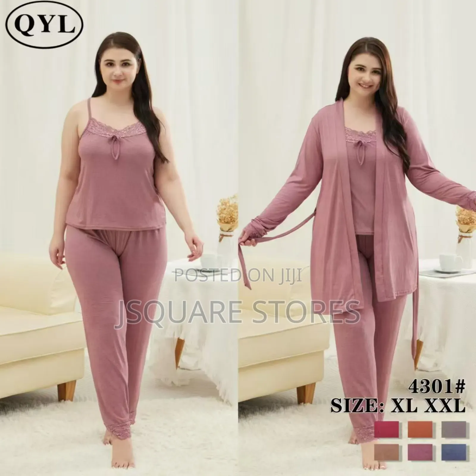 3 in 1 Female Night Wear