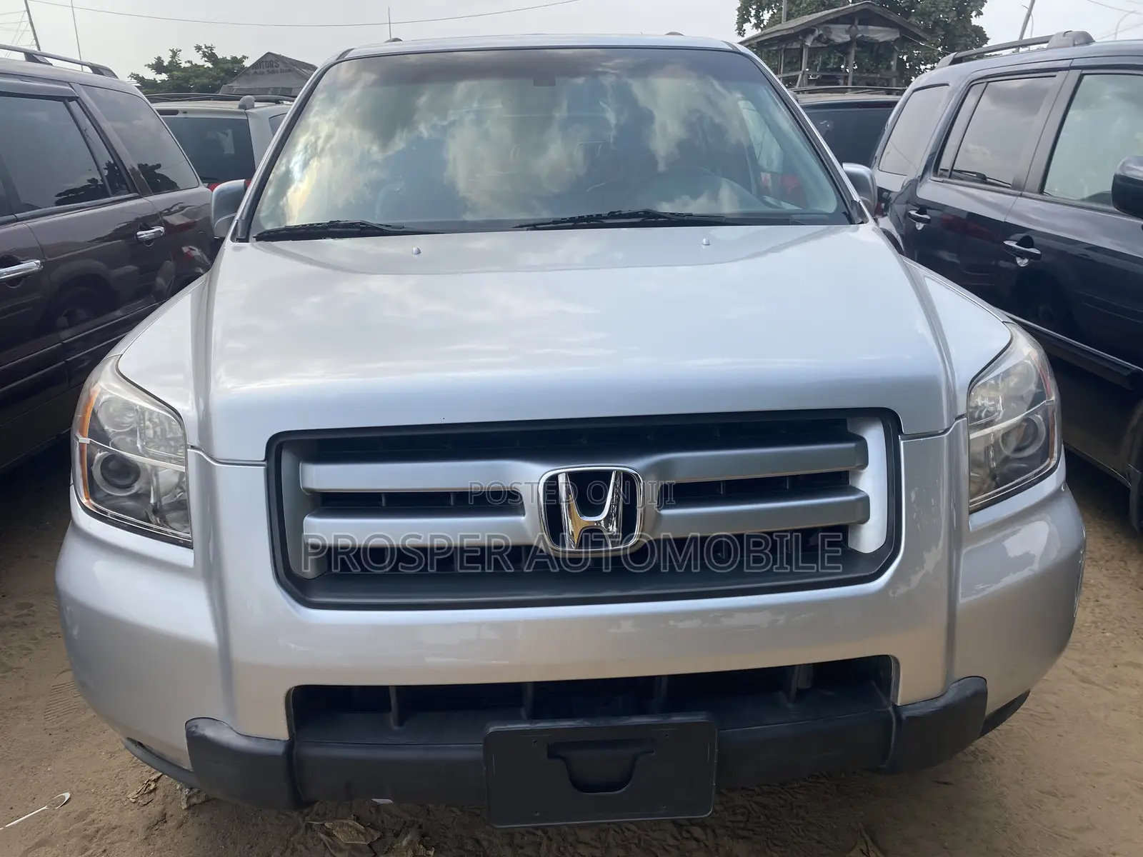 Honda Pilot EX-L 4x2 (3.5L 6cyl 5A) 2008 Silver