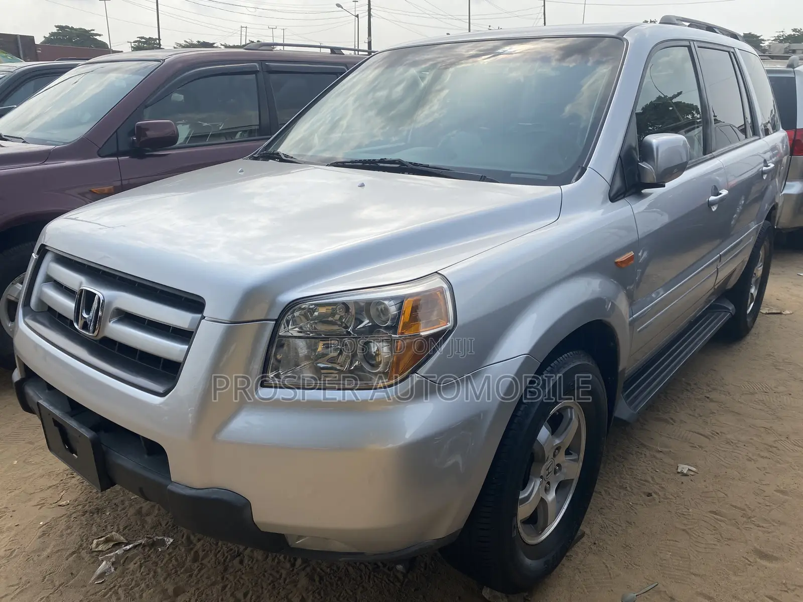 Honda Pilot EX-L 4x2 (3.5L 6cyl 5A) 2008 Silver