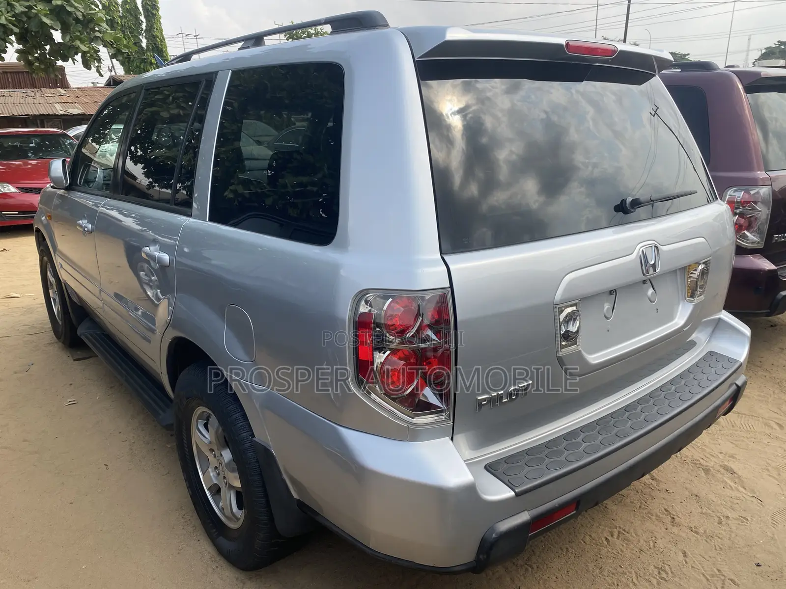 Honda Pilot EX-L 4x2 (3.5L 6cyl 5A) 2008 Silver