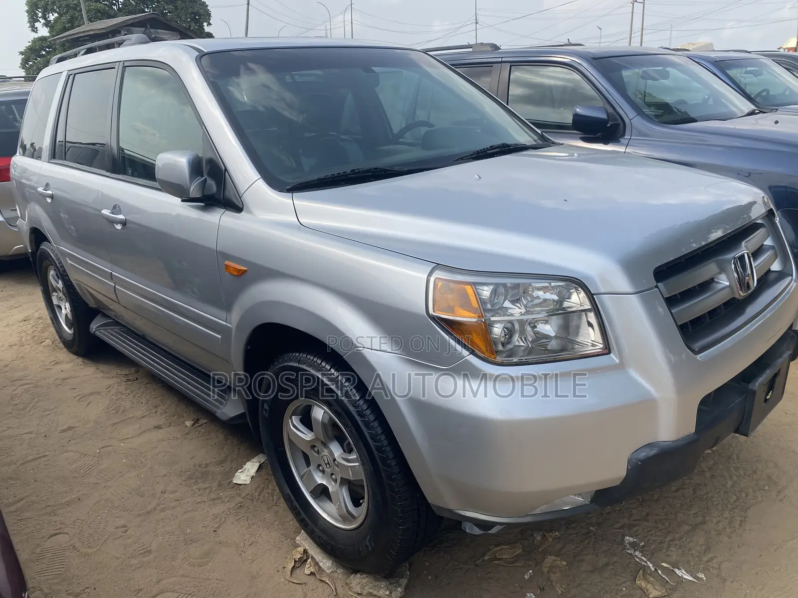 Honda Pilot EX-L 4x2 (3.5L 6cyl 5A) 2008 Silver