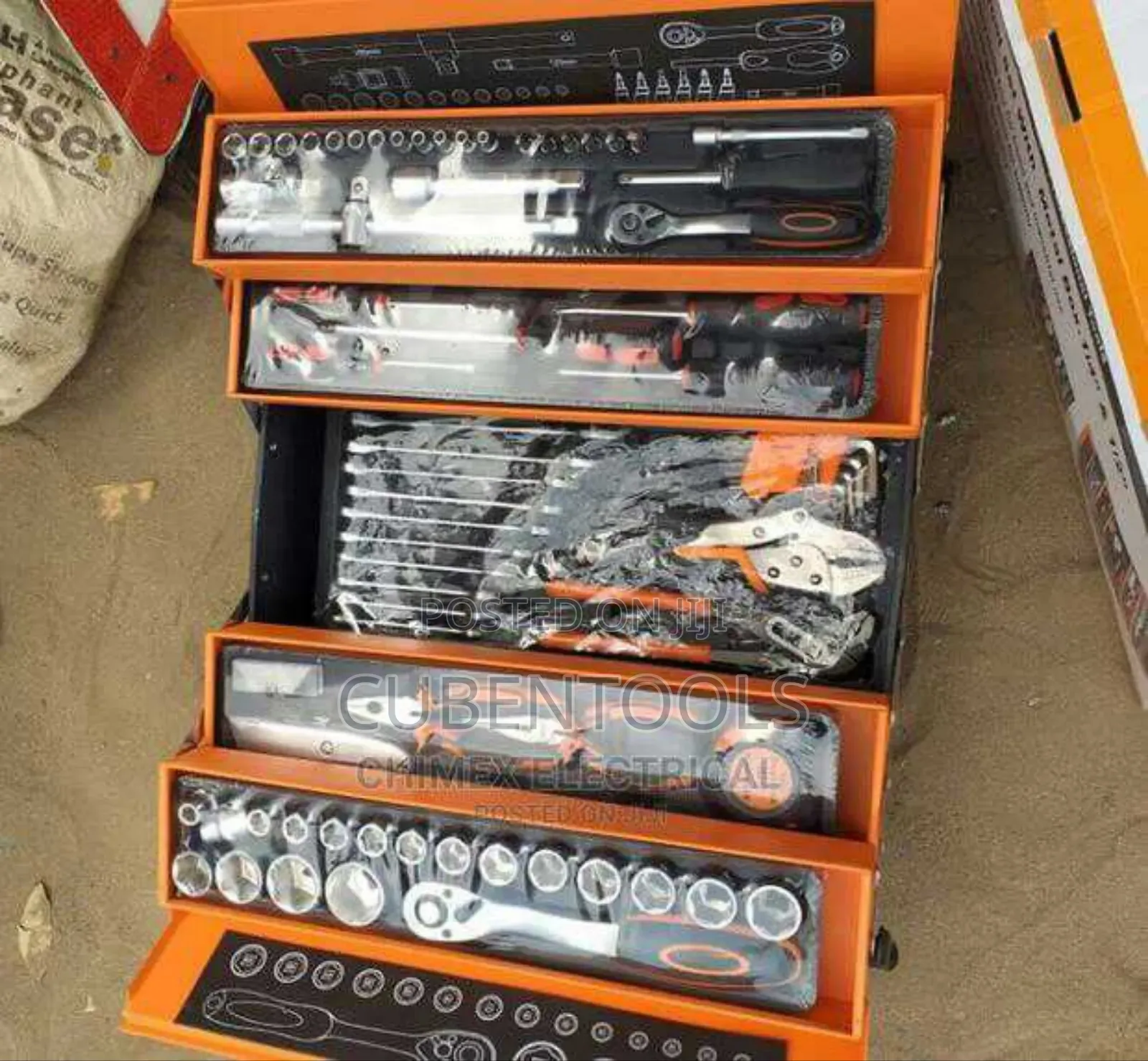 Complete Set of Mechanical Tools Box