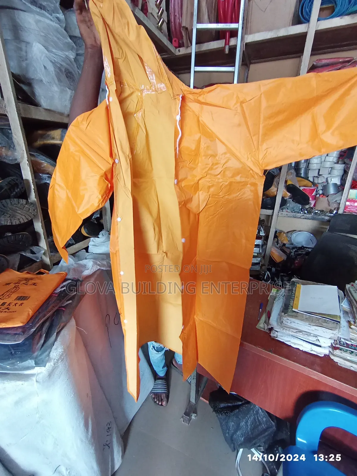 Thick Raincoat Available in Both Overall, T Shirt Trousers