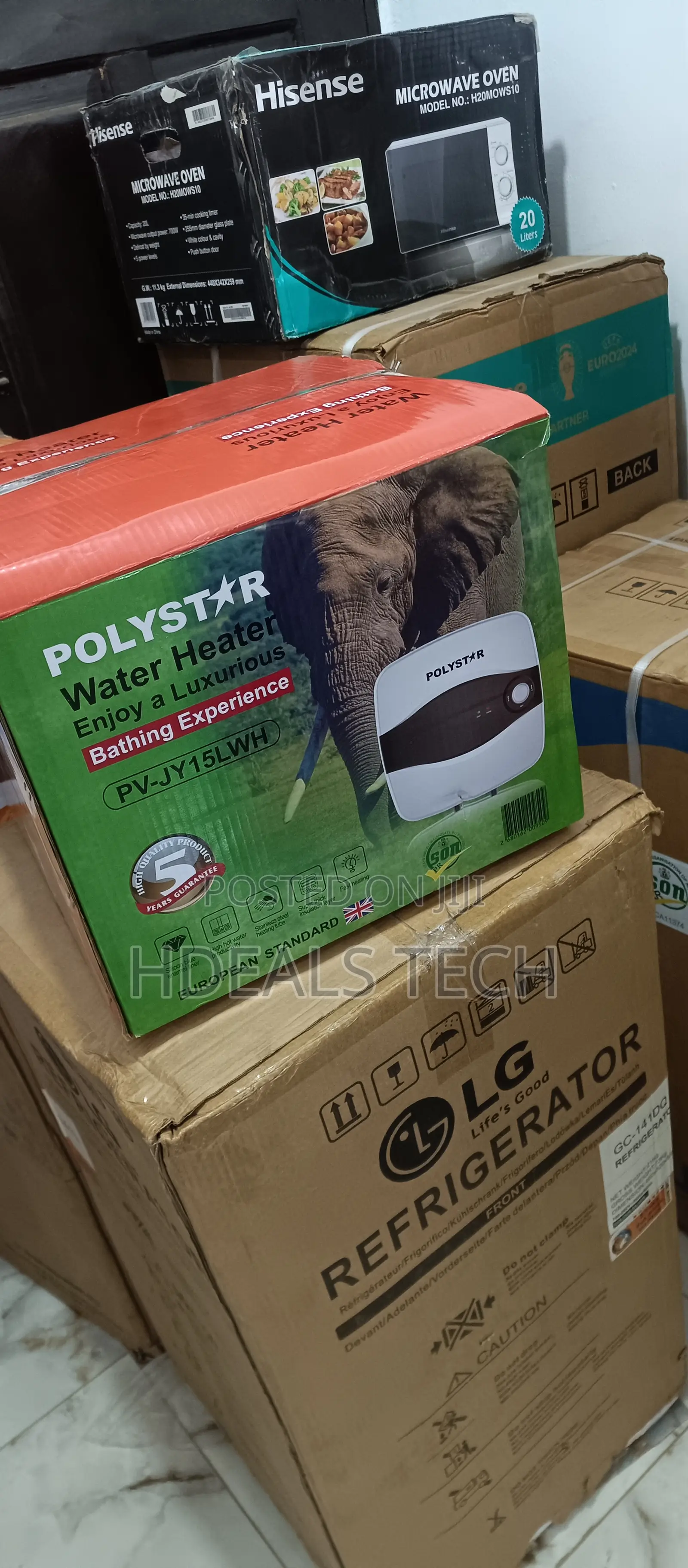 INFINITE HEAT Polystar Water Heater PV-JY15LWH