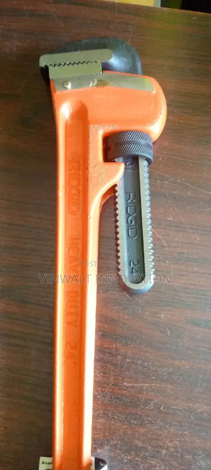 Rigid Pipe Wrench 24" 36" 48" 12" 8"