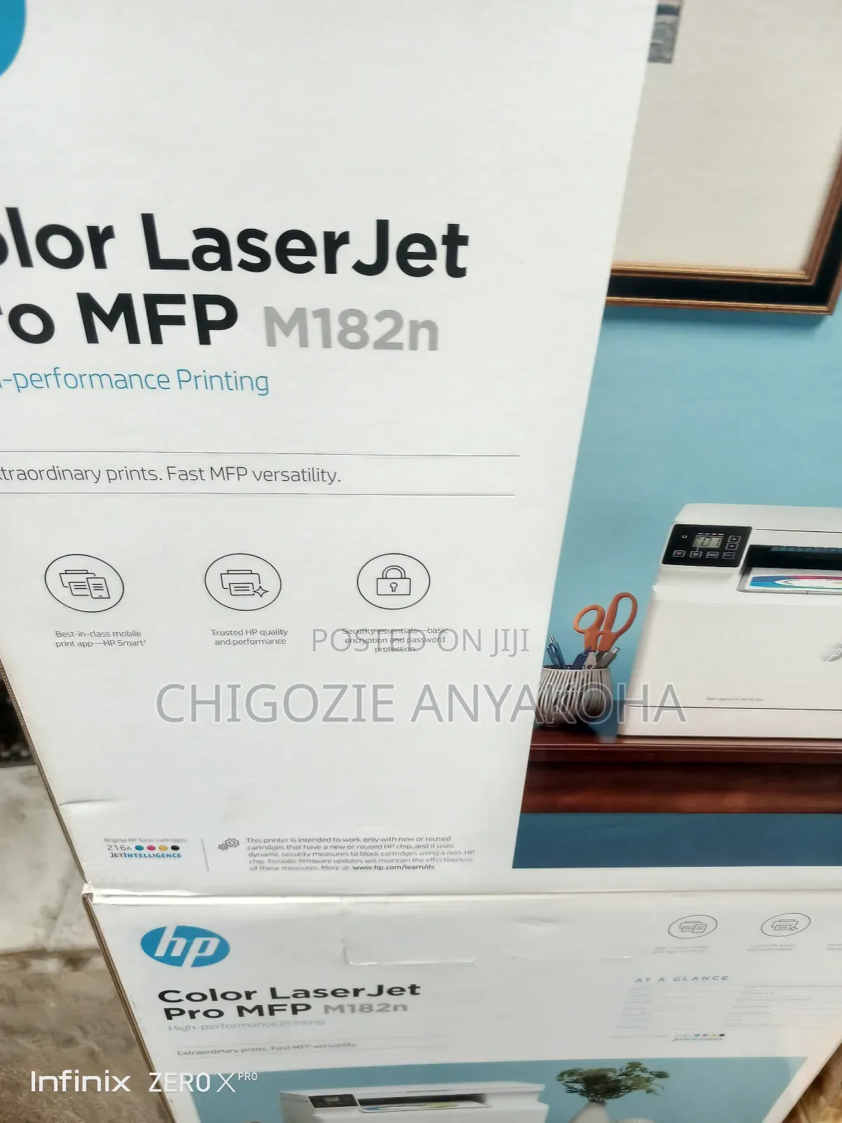 HP Colour Laserjet MFP M182N Printer