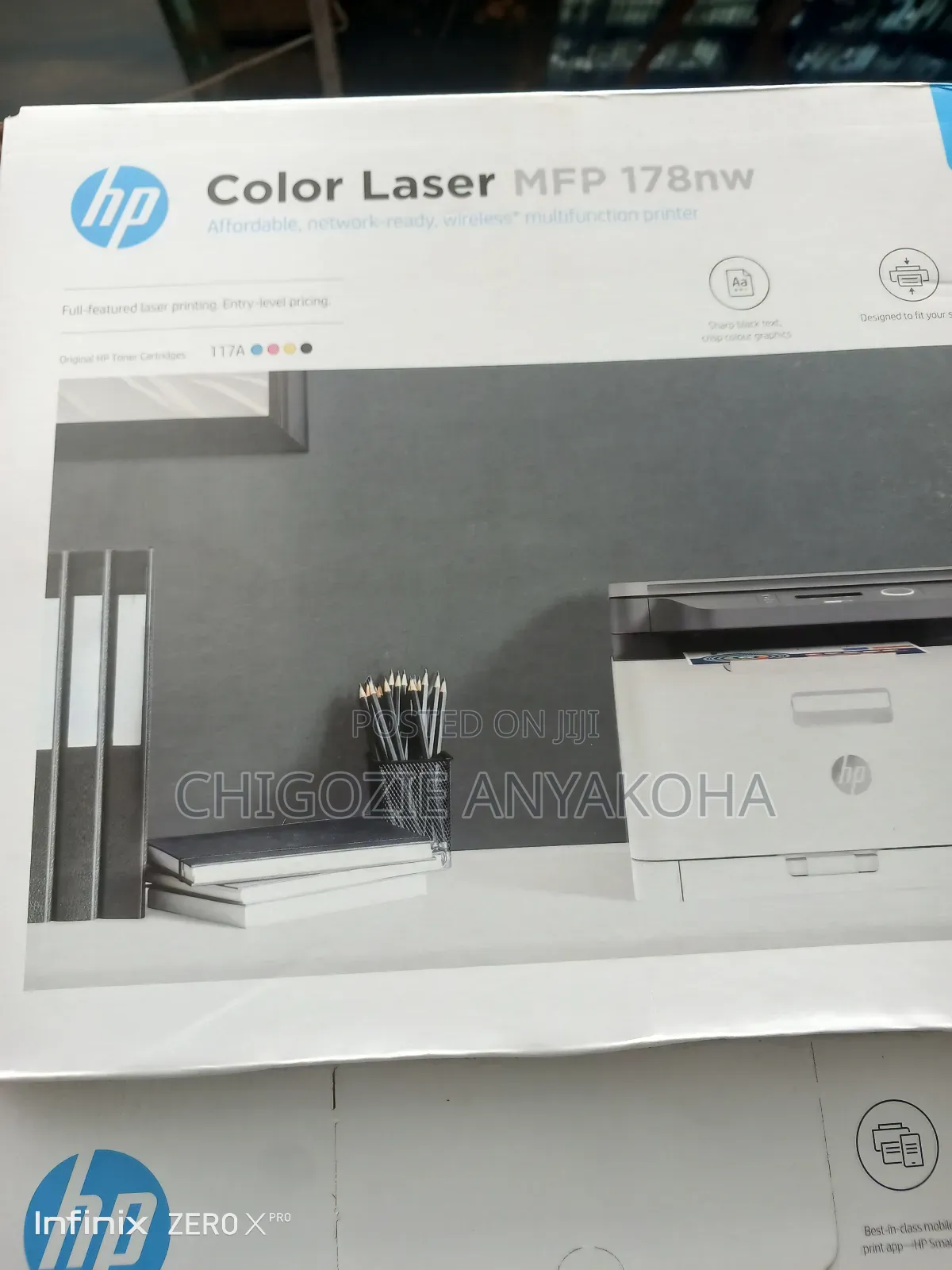 HP Color Laser MFP 178nw Printer