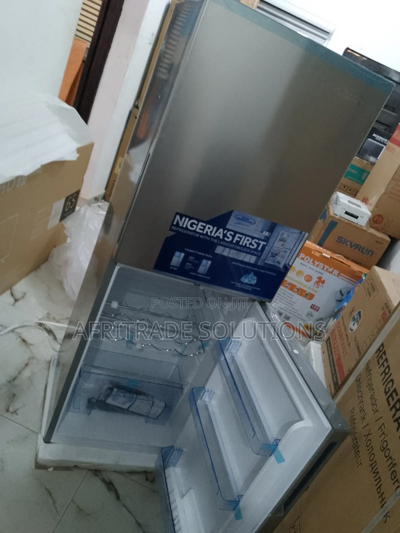Frosty Double Door Haier Thermocool Fridge
