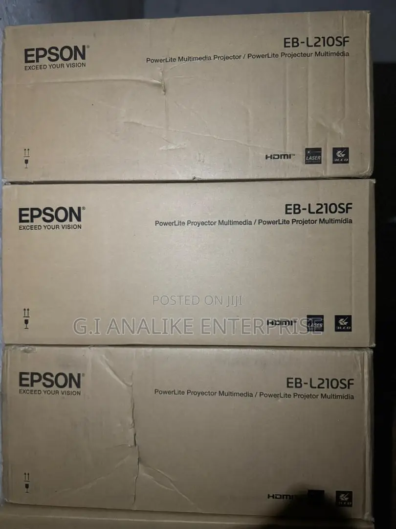 Epson Powerlite L210SF 4000-Lumen Full HD Short-Throw Laser.