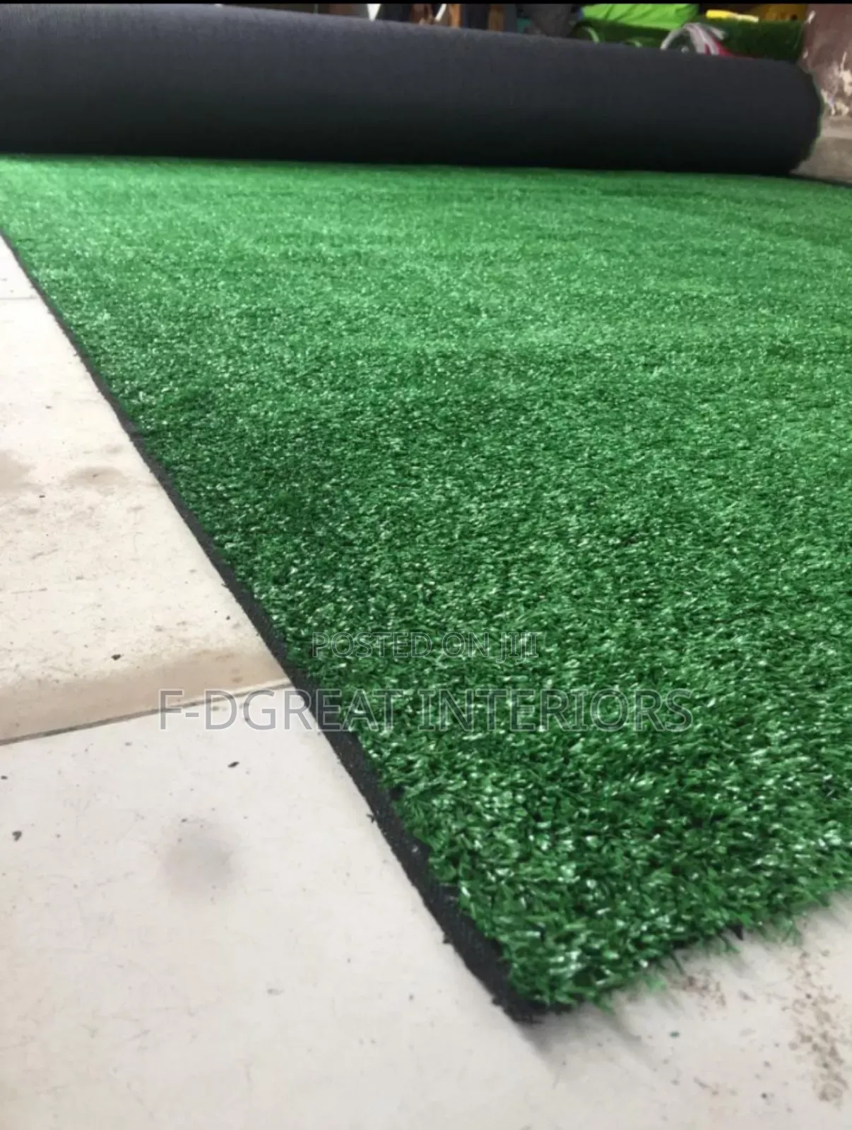 Beautiful Synthetic Grass, Dropping Flowers/Pay on Deli