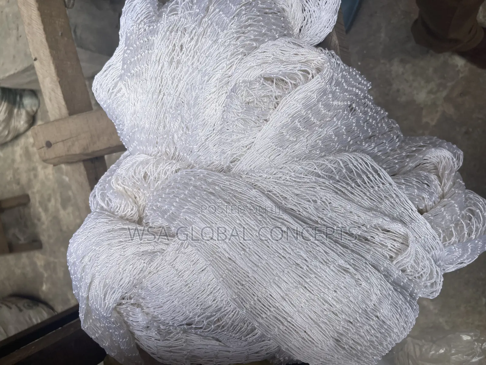 70 Meters X 20 Meters White Dragging Net