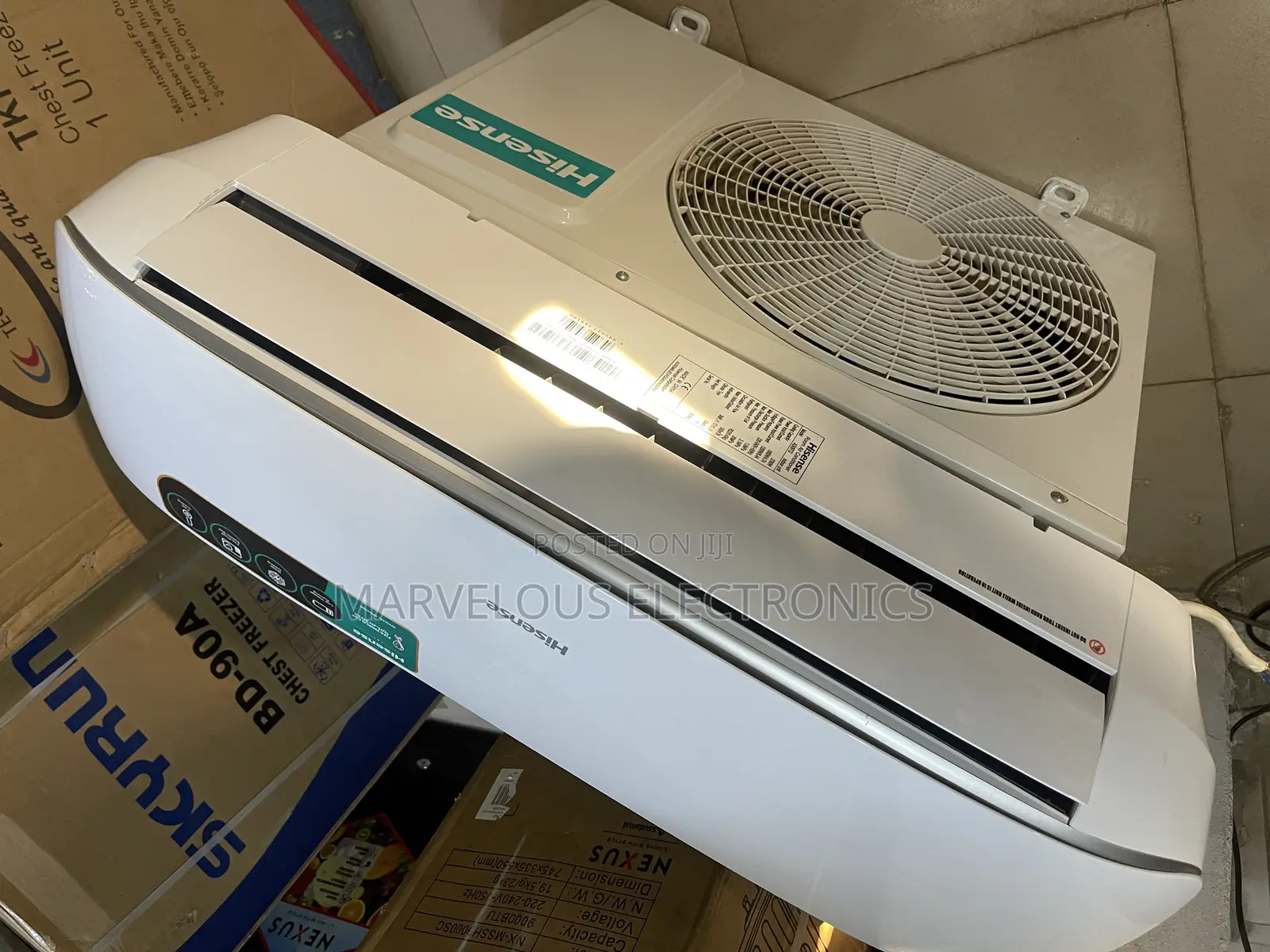 1month Used Super Clean Hisense 1hp Ac With All Accessories