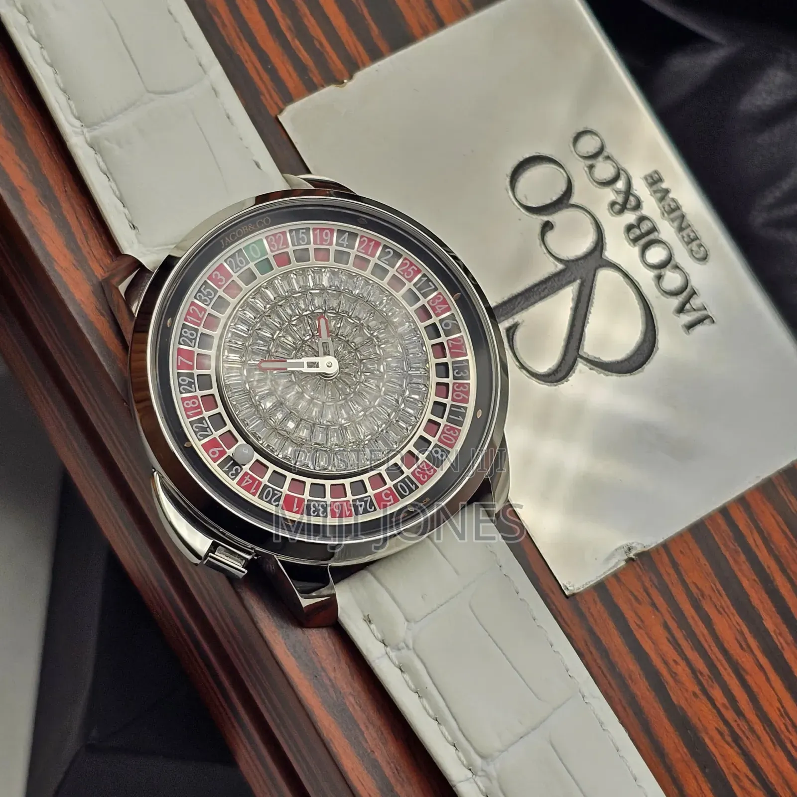 Jacobs and Co Unisex Stone Watch