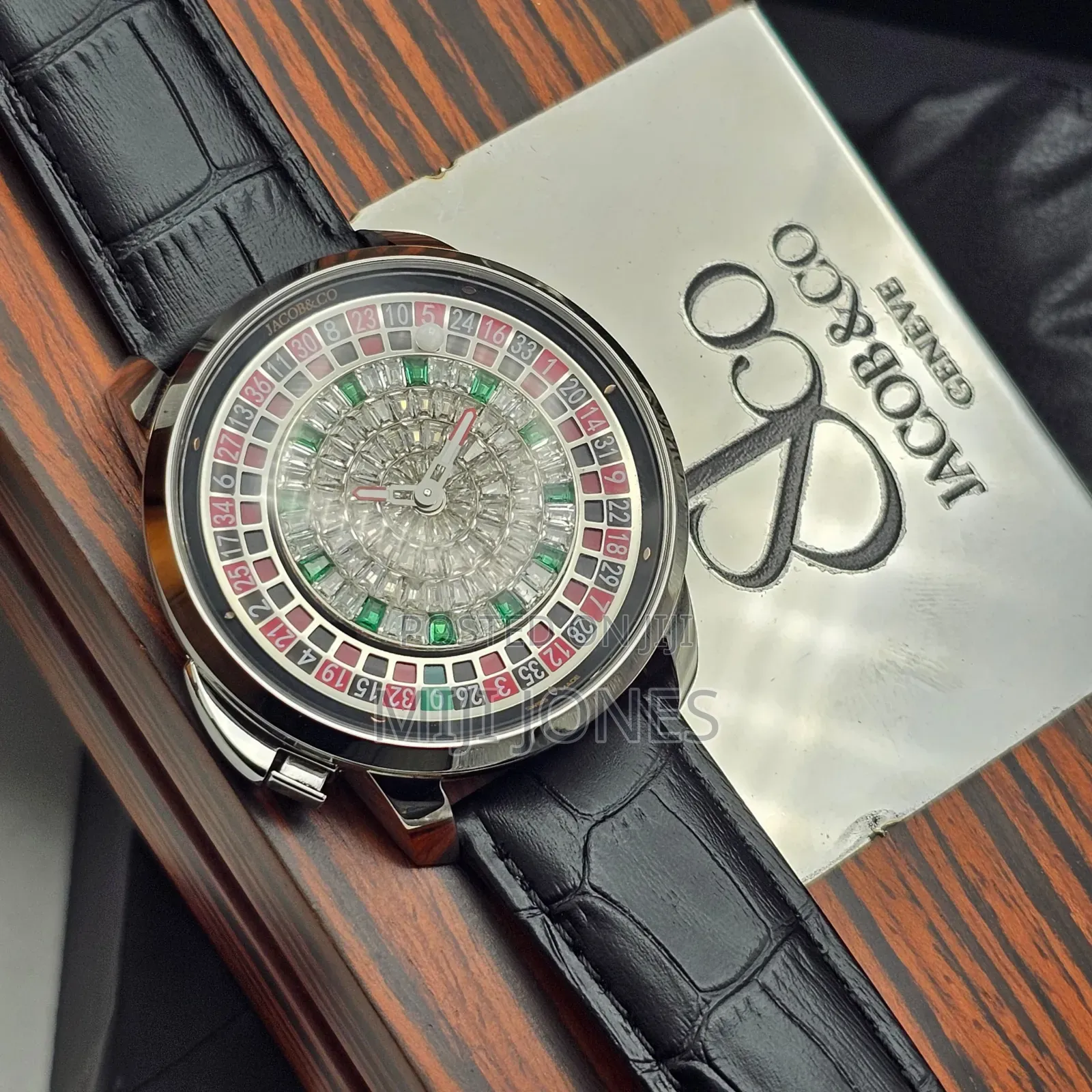 Jacobs and Co Unisex Stone Watch