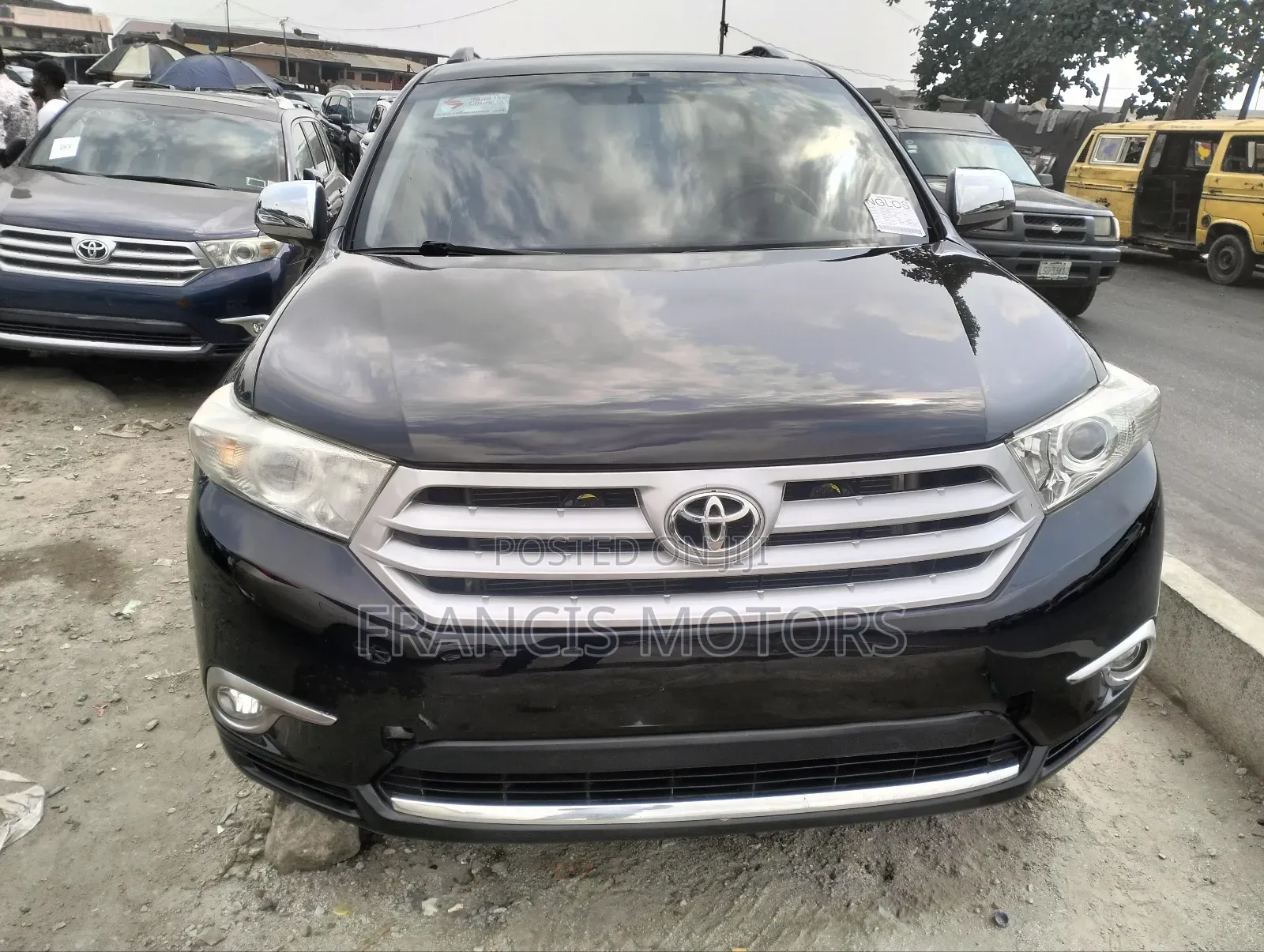 Toyota Highlander 3.5L 4WD 2013 Black