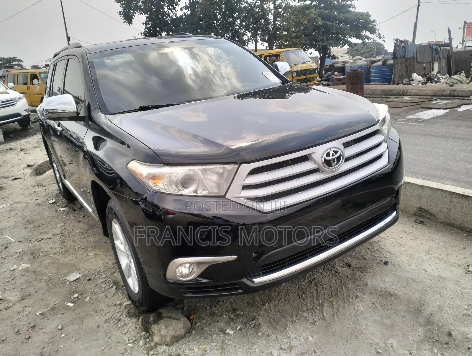 Toyota Highlander 3.5L 4WD 2013 Black