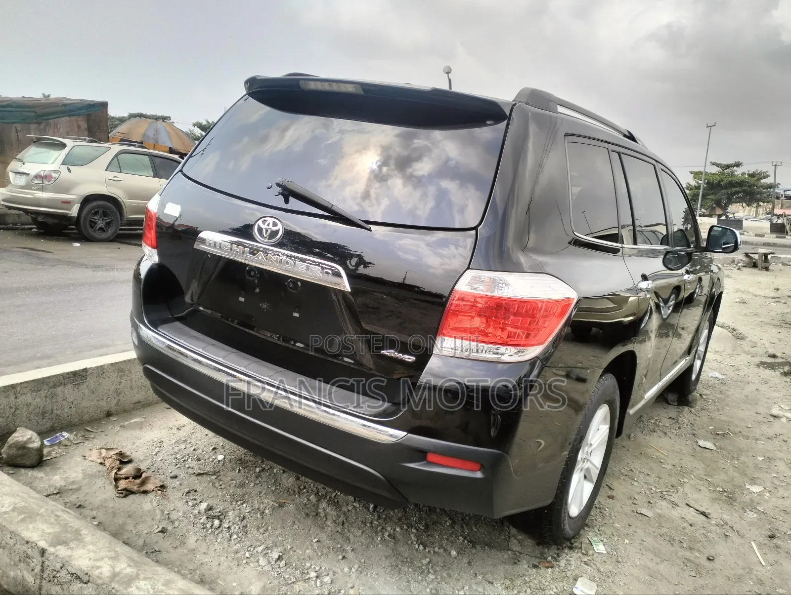 Toyota Highlander 3.5L 4WD 2013 Black