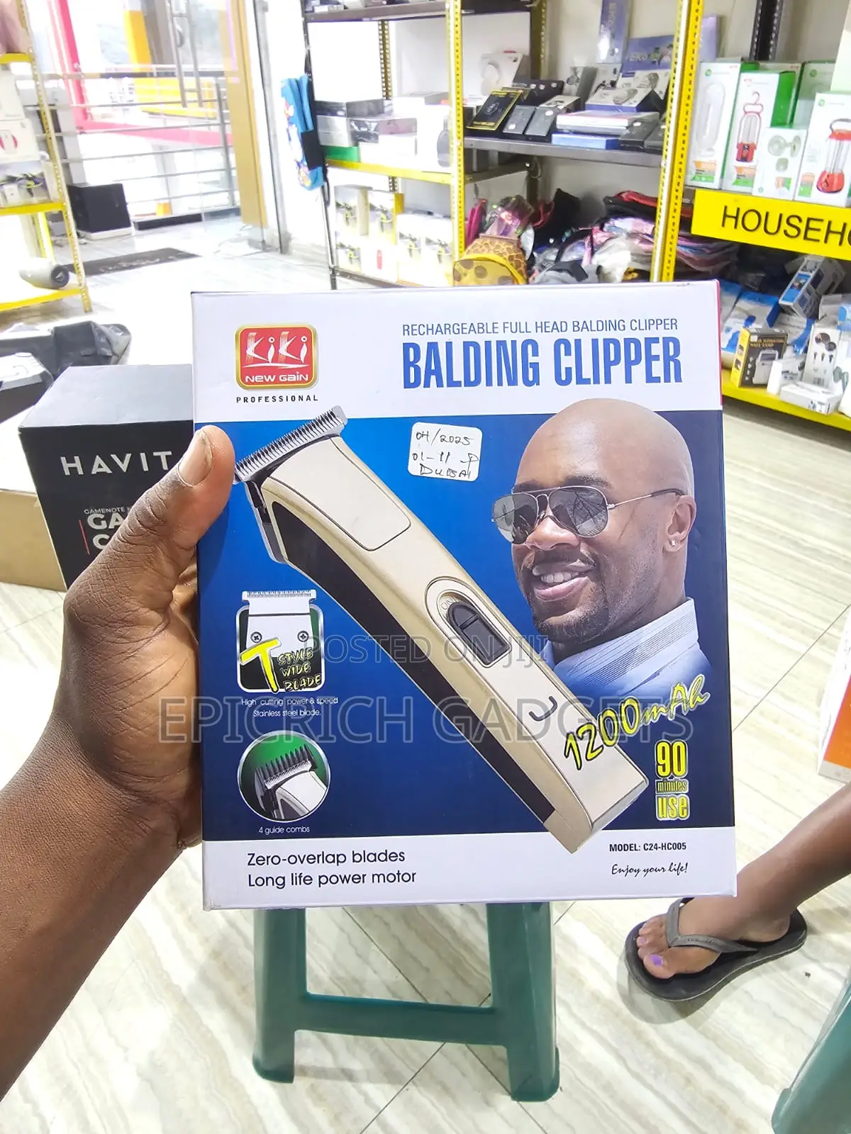Kiki Gain Head Balding Rechargeable Trimmer