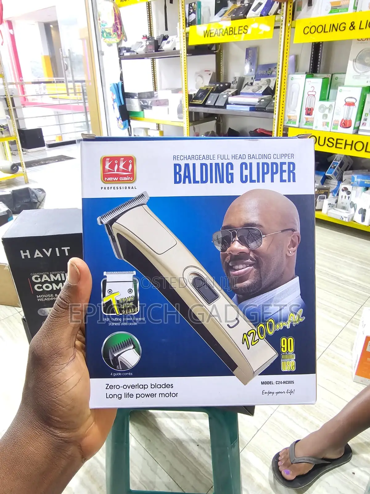 Kiki Gain Head Balding Rechargeable Trimmer