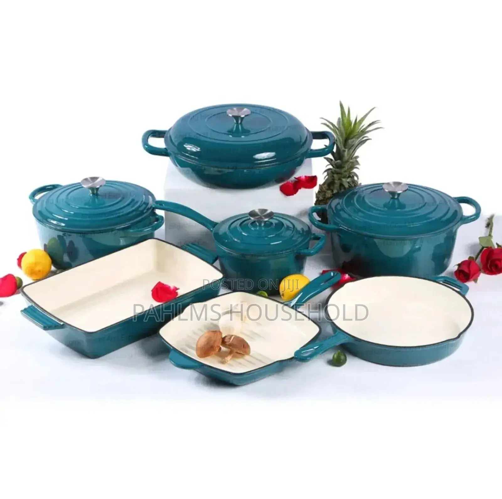 Cast Iron Casserole Dish Set