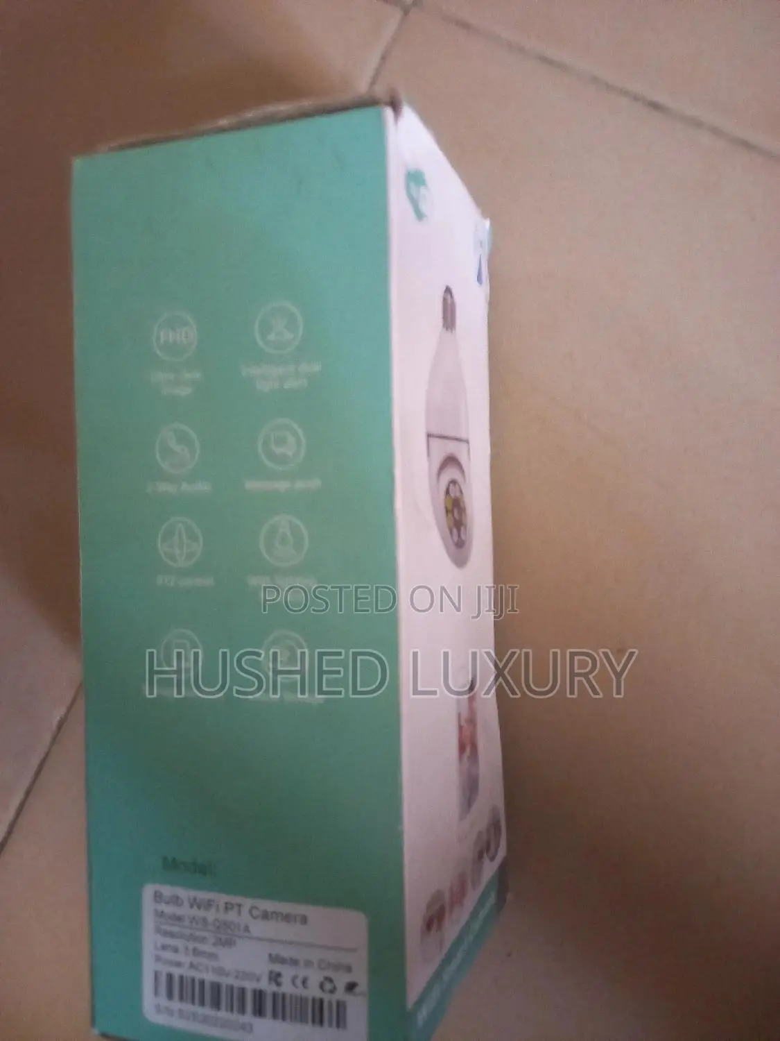 Tuya Smart Wireless Lamp-Holder Camera