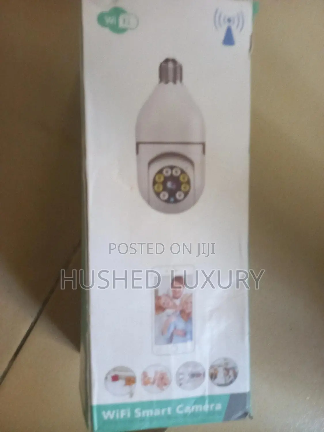 Tuya Smart Wireless Lamp-Holder Camera