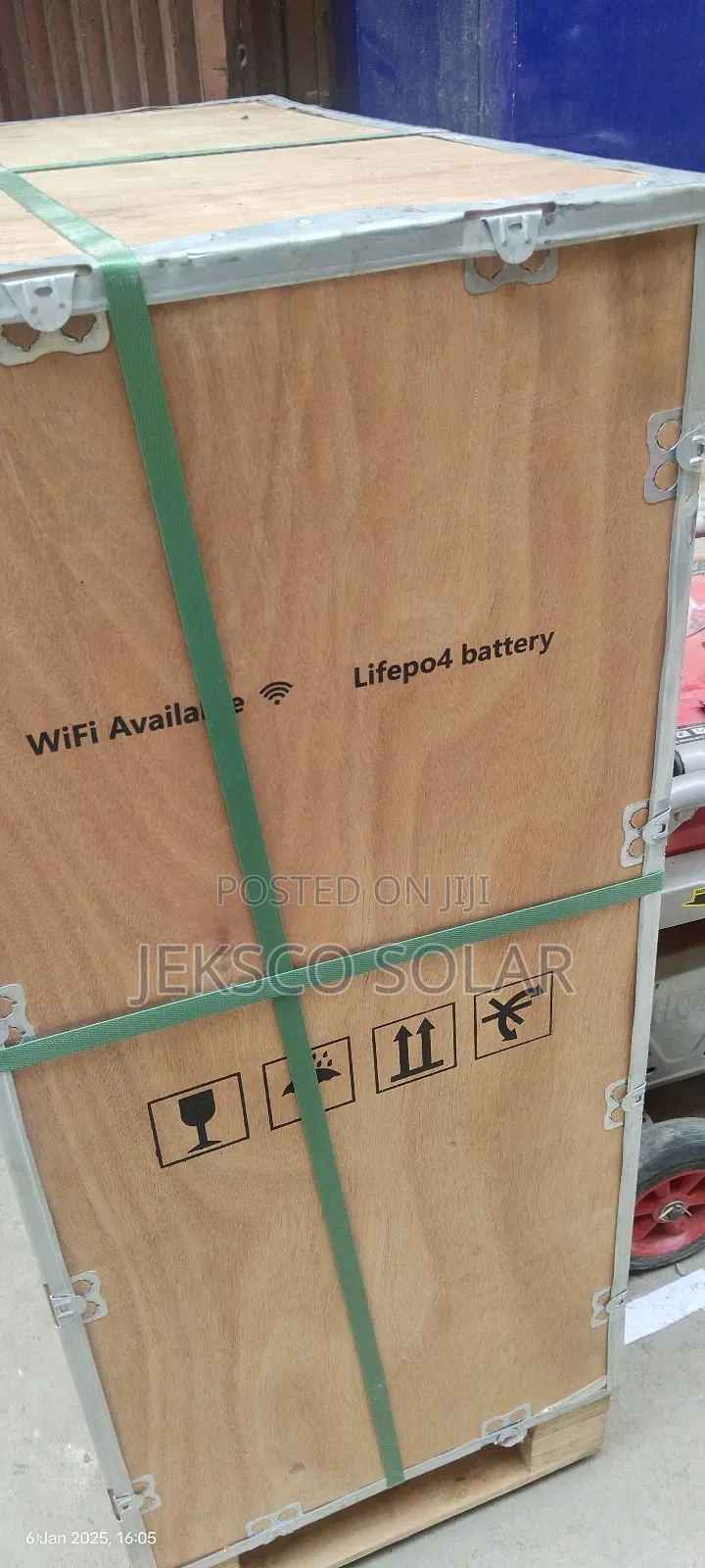 Yohako 15kw Lithium Battery, Wifi Available Lifepo4 Battery.