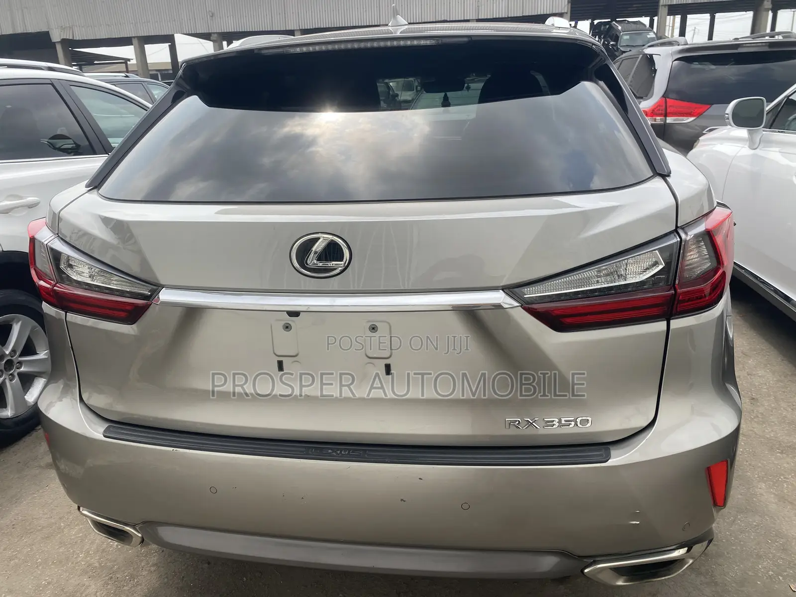 Lexus RX 350 FWD 2017 Gold