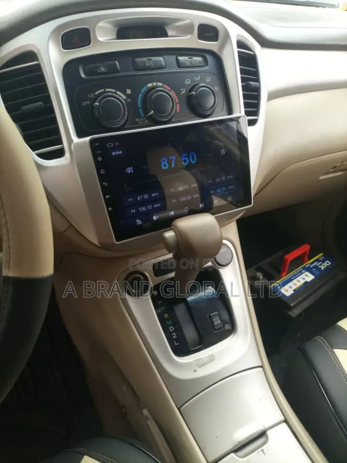 2002-2007 Toyota Highlander Android Navigation System