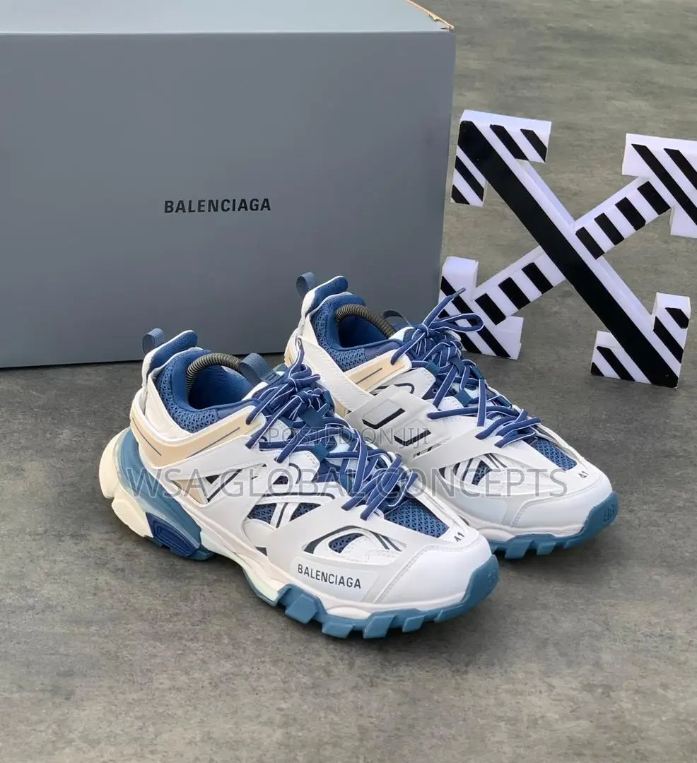 Balenciaga Track 1 Runner Royal Blue Sneakers