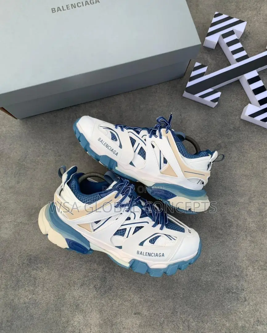Balenciaga Track 1 Runner Royal Blue Sneakers