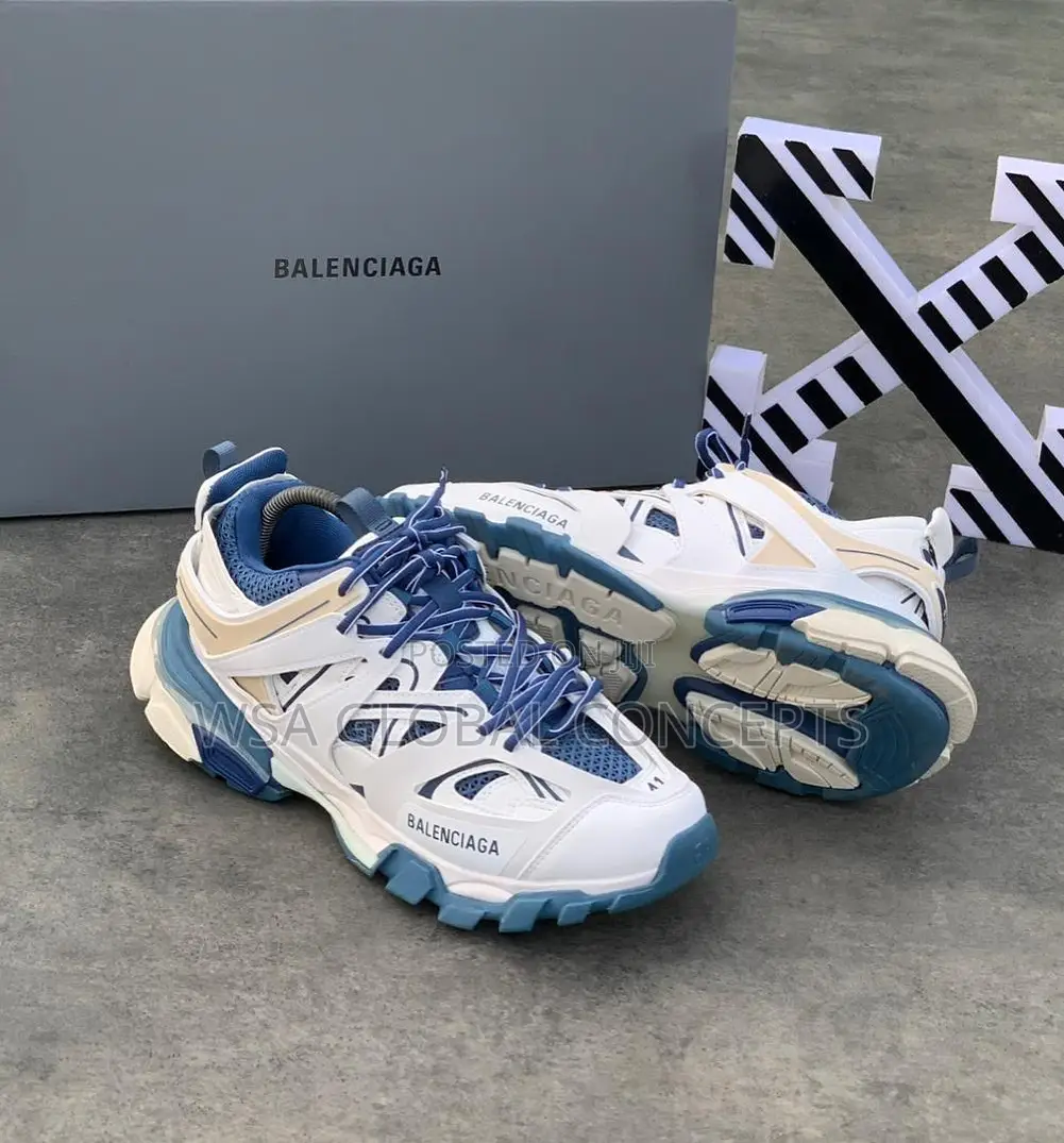 Balenciaga Track 1 Runner Royal Blue Sneakers