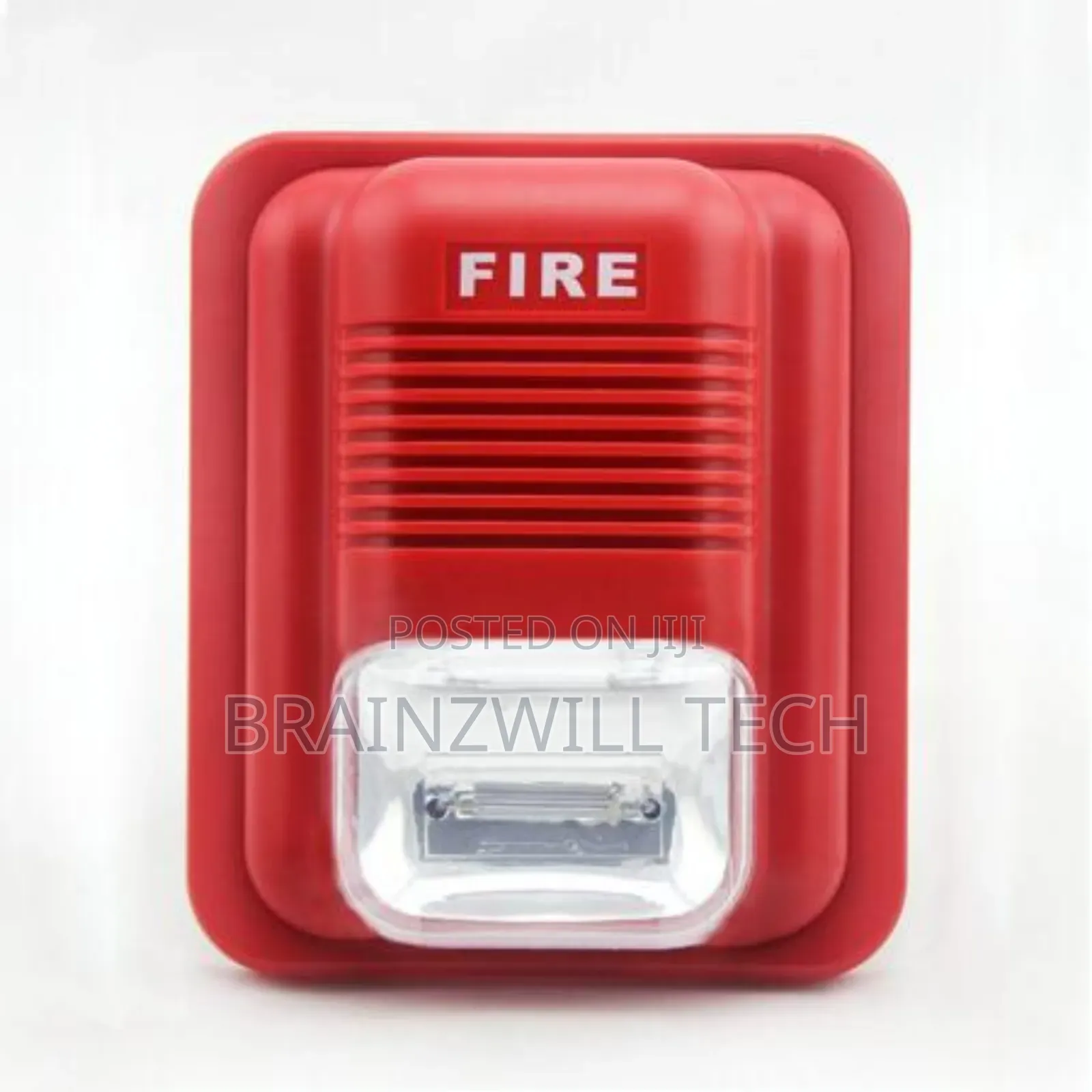 Fire Alarm Siren With LED Strobe
