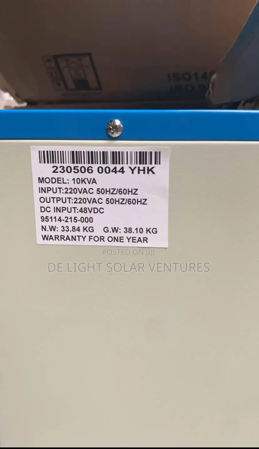 Yohako Inverter 10kva 48v Very Much Available